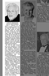 Obituary for Louis T. Felicetti